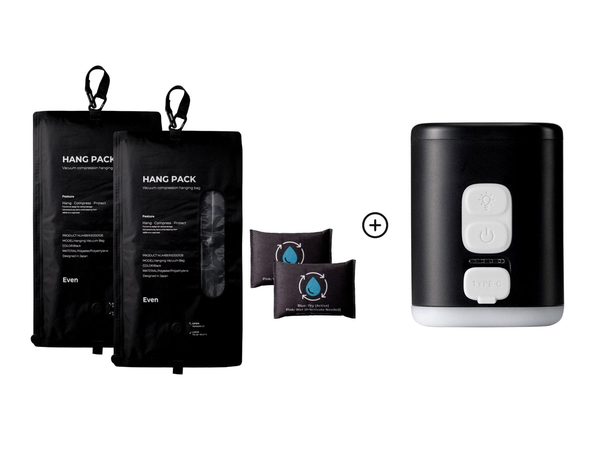 HANG PACK mini 2setとセット
